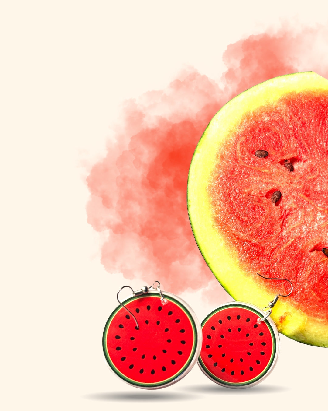 Melon Masti — Watermelon Earrings