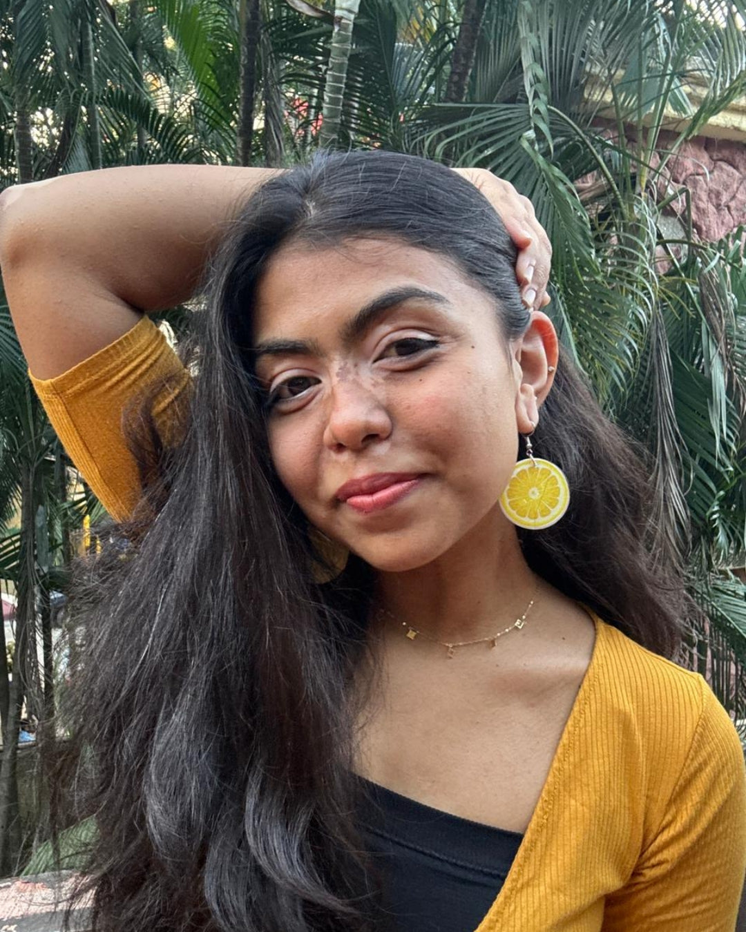 Nimboo Pop — Yellow Lemon Earrings