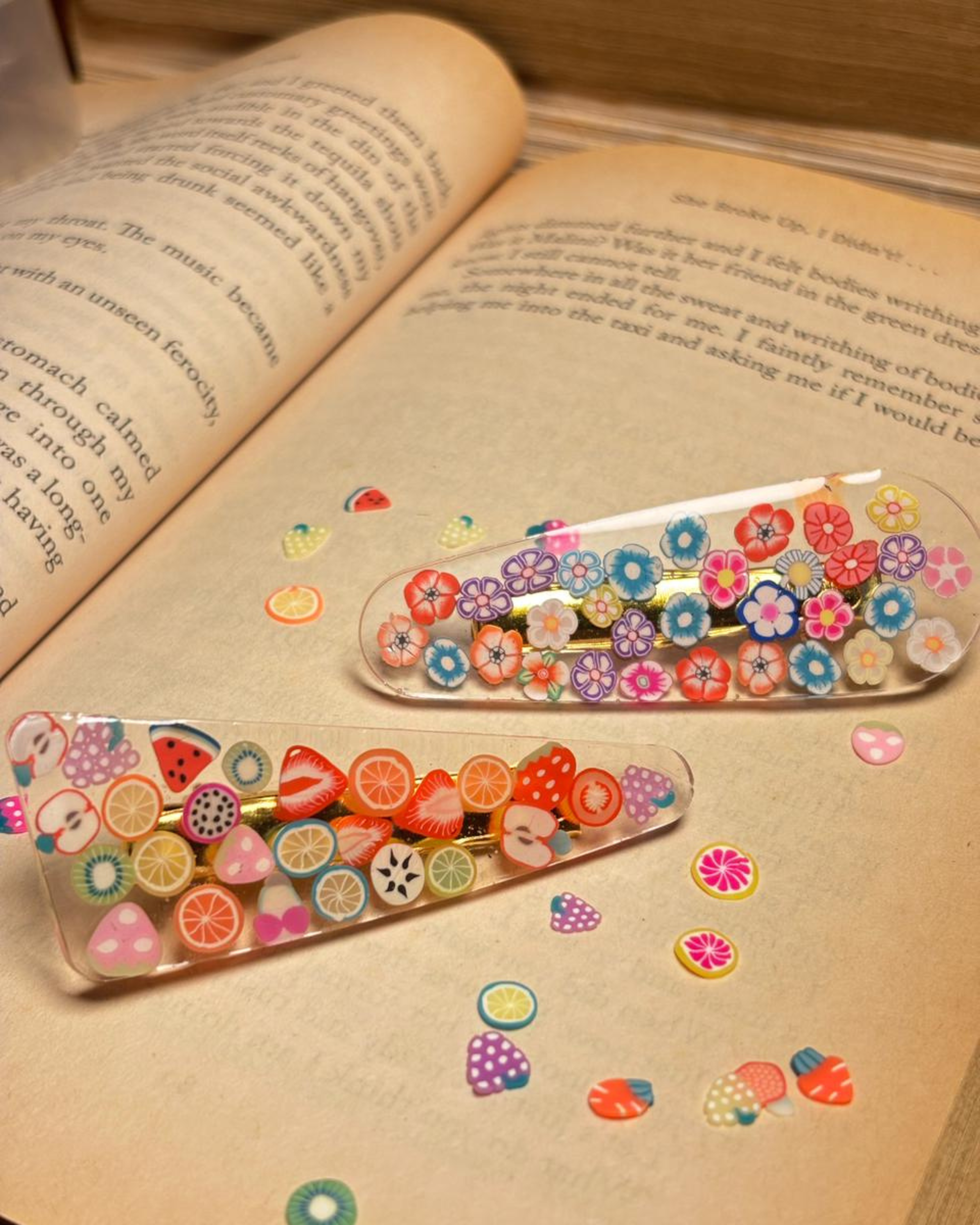 Bloom and Berry Hair Clips