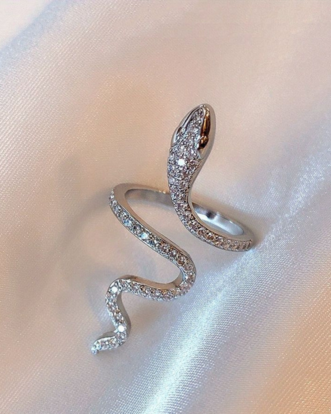 Serpentina Silver Ring