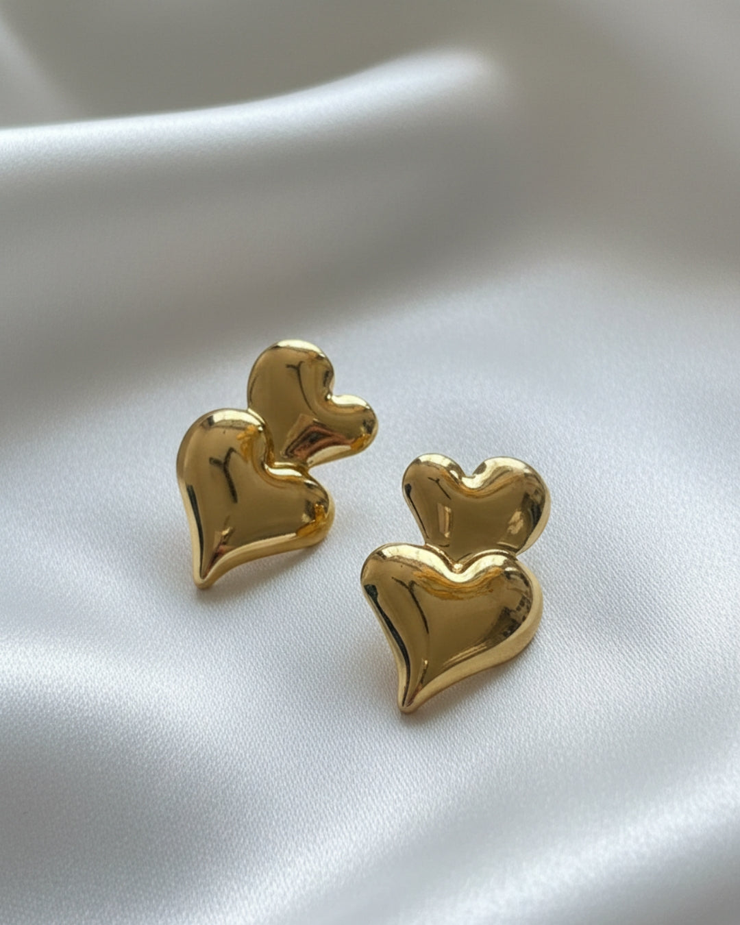 Twin Hearts Earrings