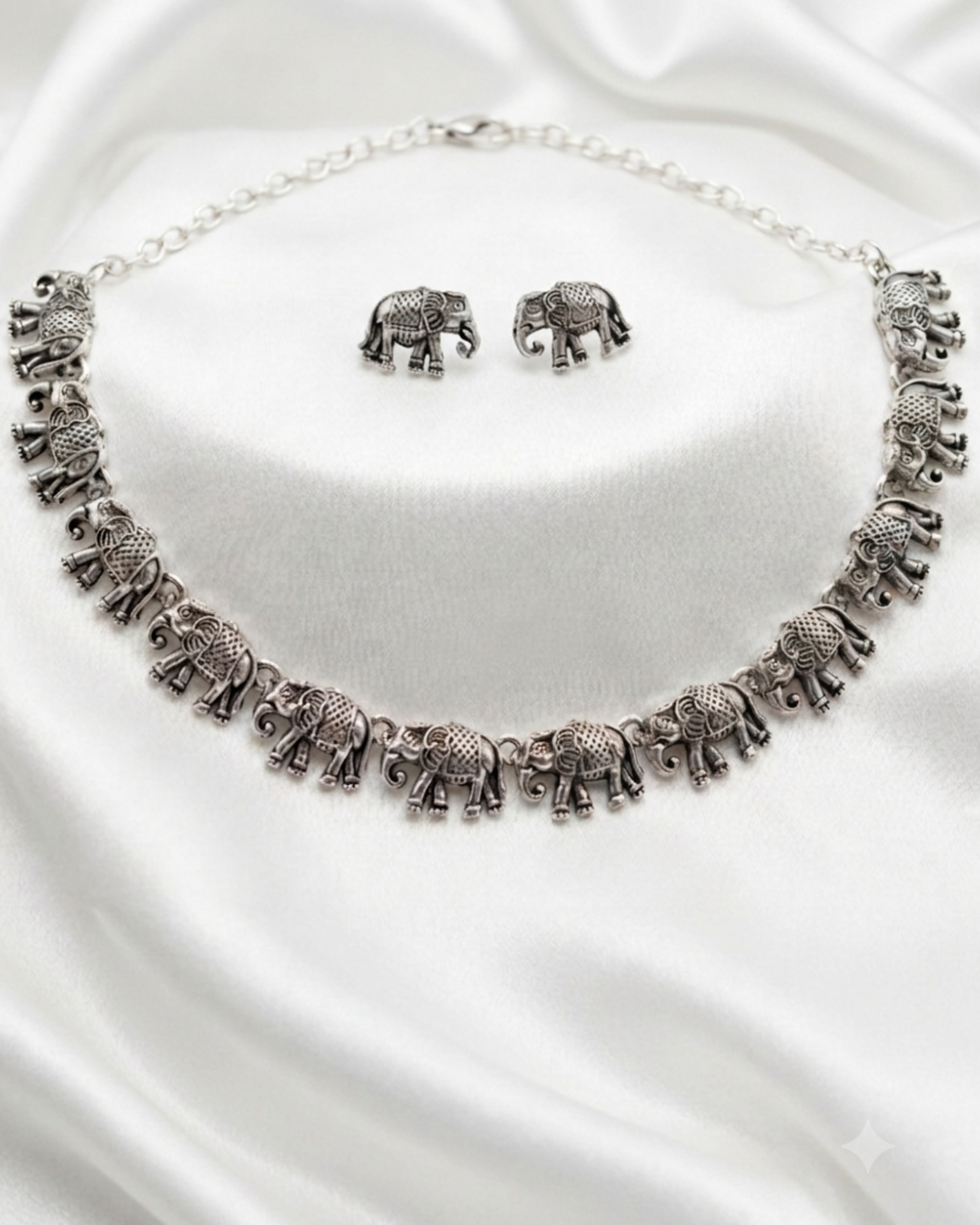 Elephant Necklace set