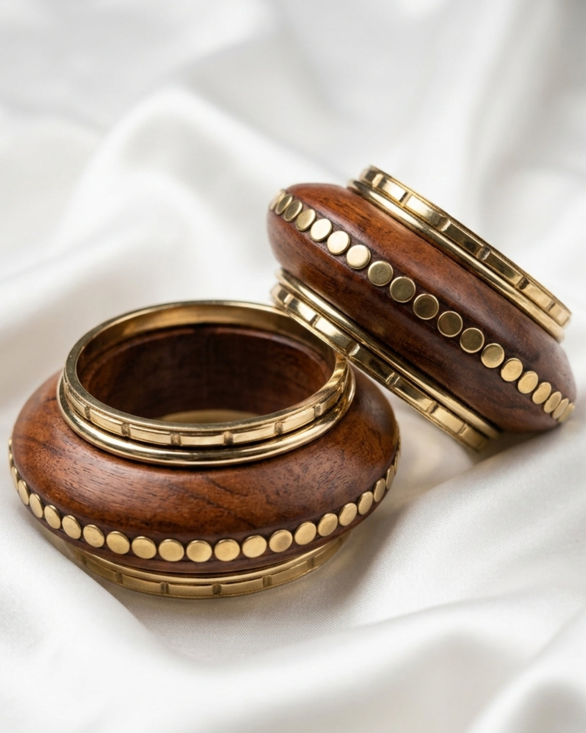 Earthy Wooden Bangles