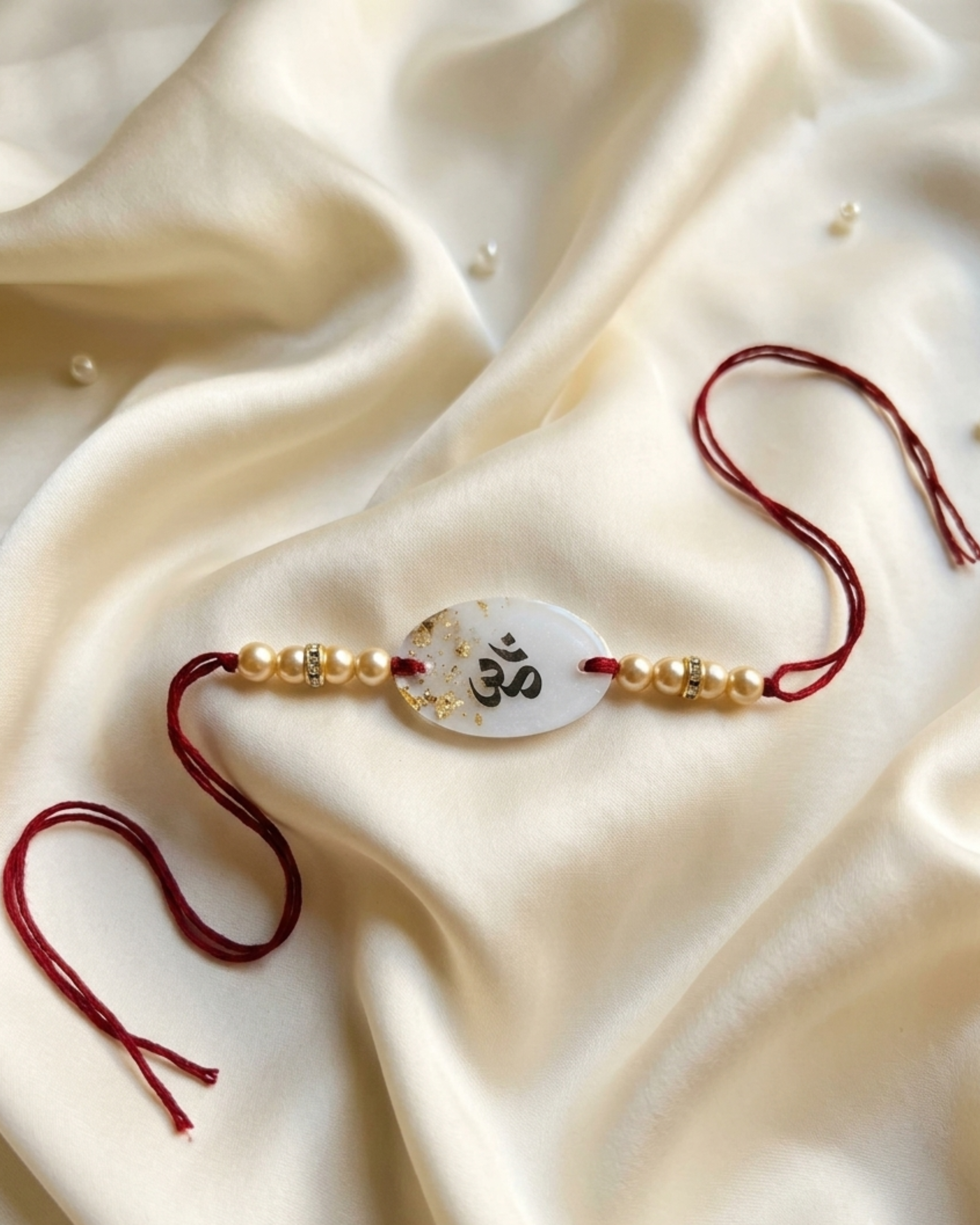 Divine Om Convertible Rakhi Keychain