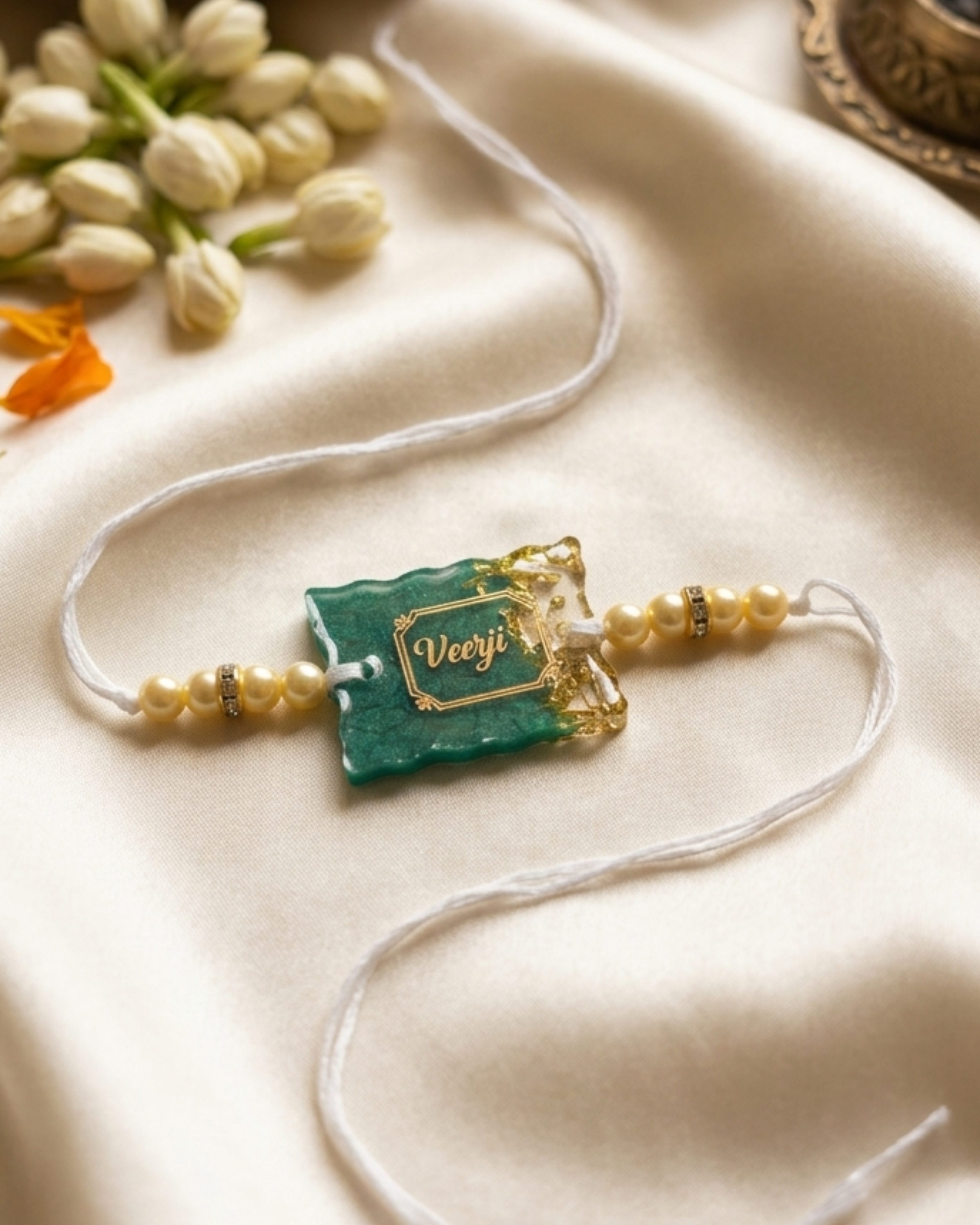 Veerji Convertible Rakhi keychain
